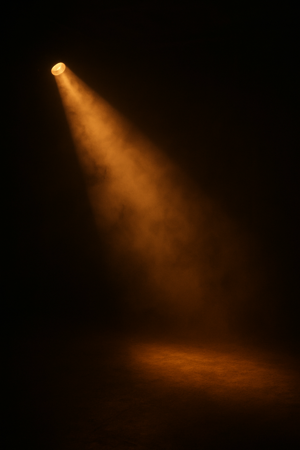 Spotlight through fog