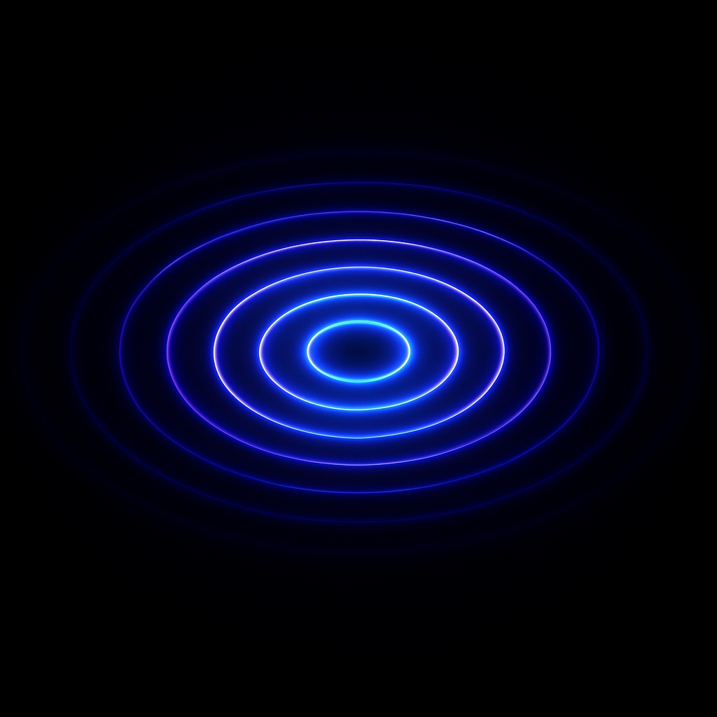 Concentric rings of light