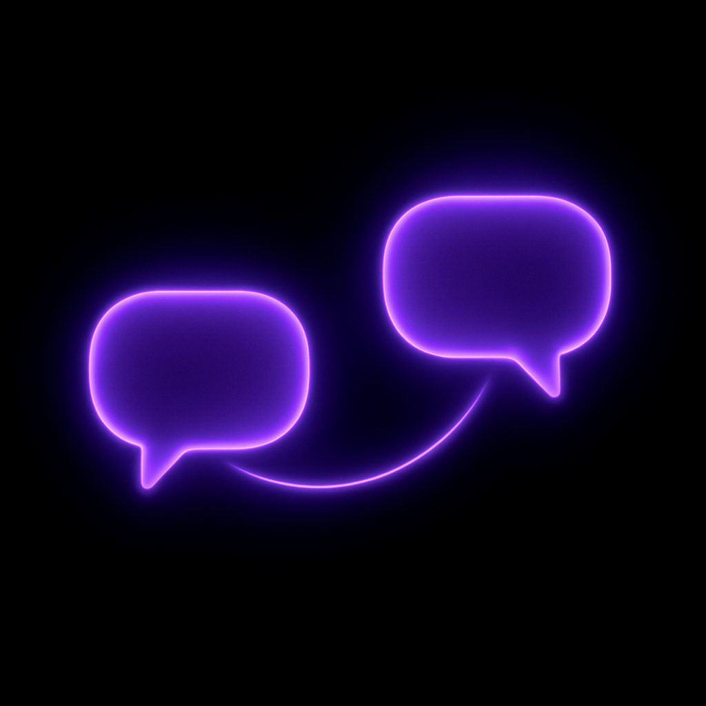 Collaboration speech bubbles