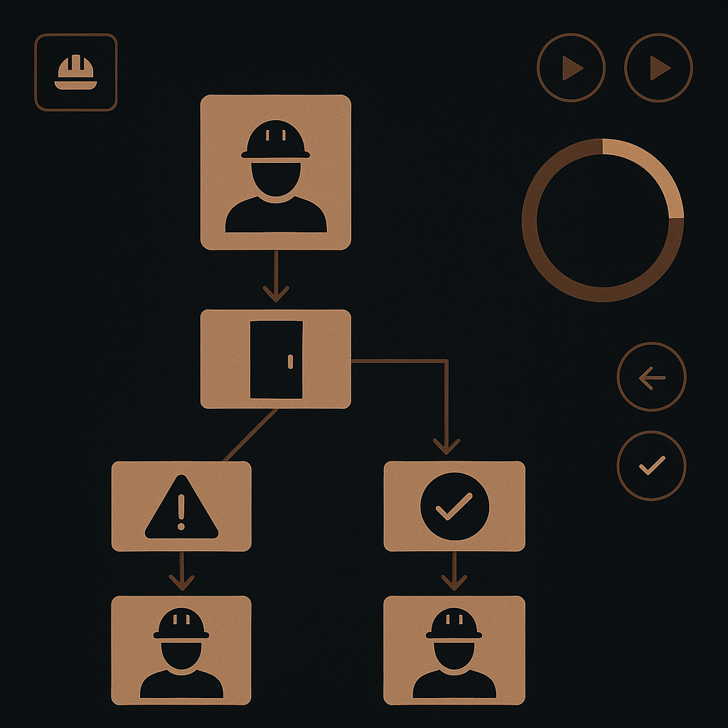 Compliance training interface